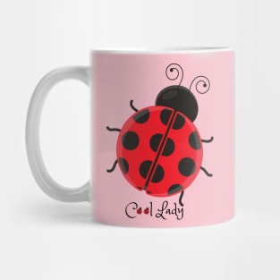 Cool Lady Ladybug Mug